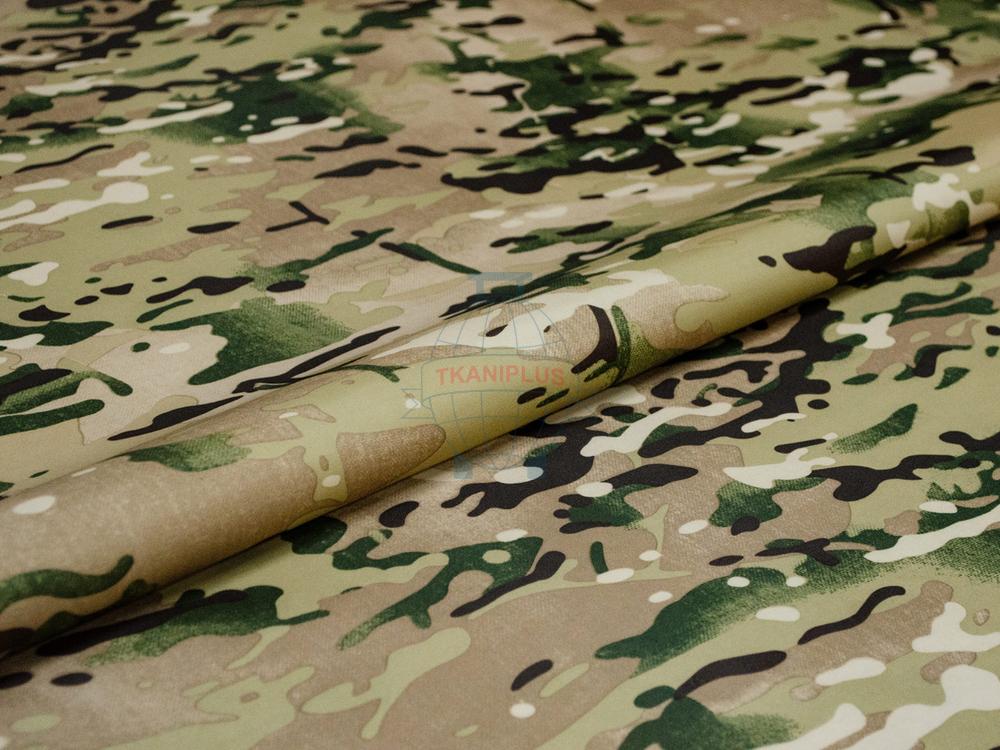 Ткань Оксфорд 300D PU 3000 WR мультикам №421 195 гр/м.п